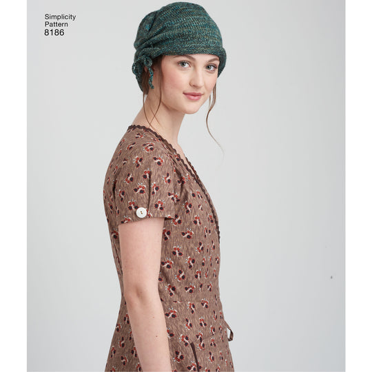 Simplicity Schnittmuster S8186 Träger-Kleid
