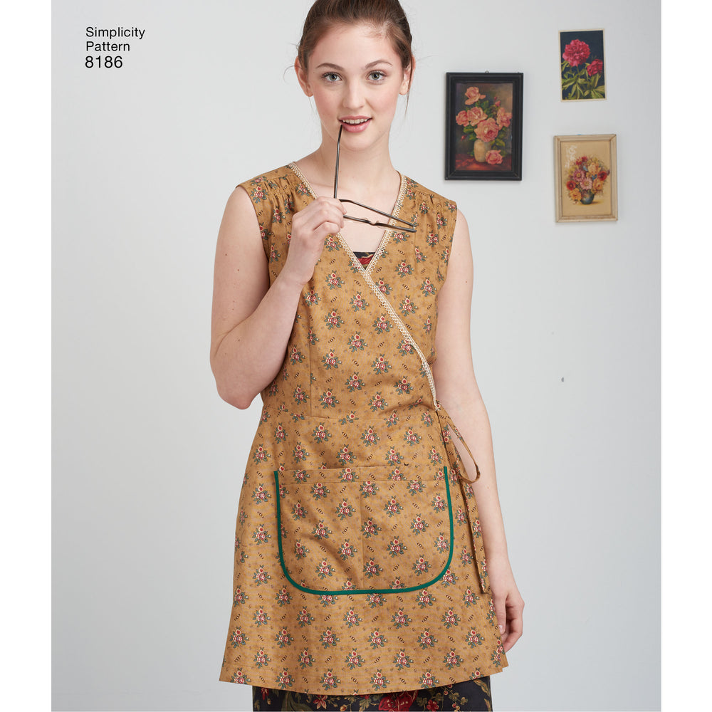 Simplicity Schnittmuster S8186 Träger-Kleid