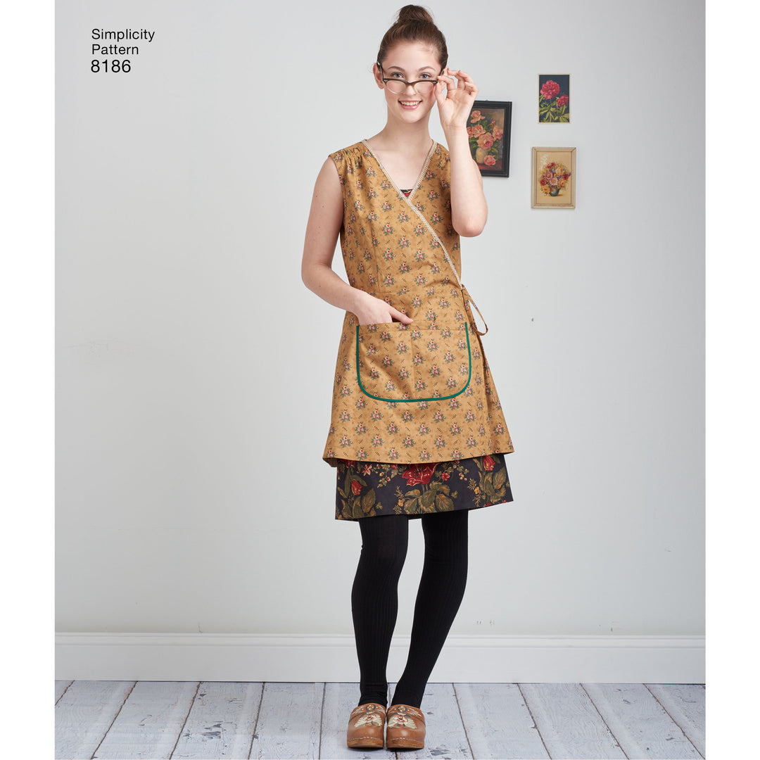 Simplicity Schnittmuster S8186 Träger-Kleid