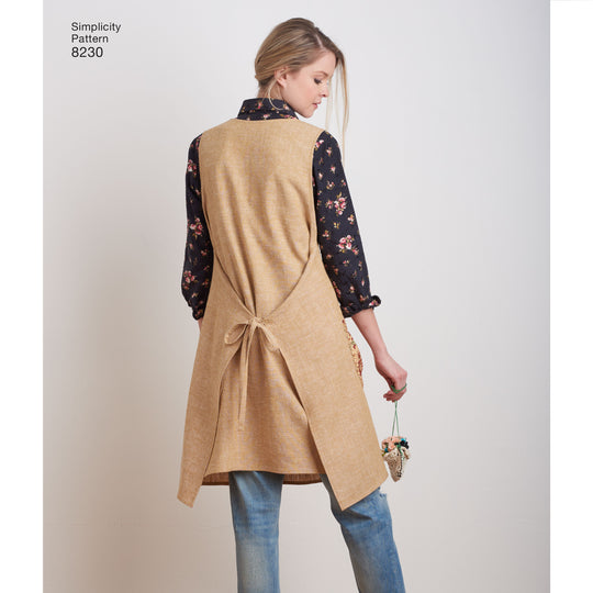 Simplicity Schnittmuster S8230 Wickelkleider