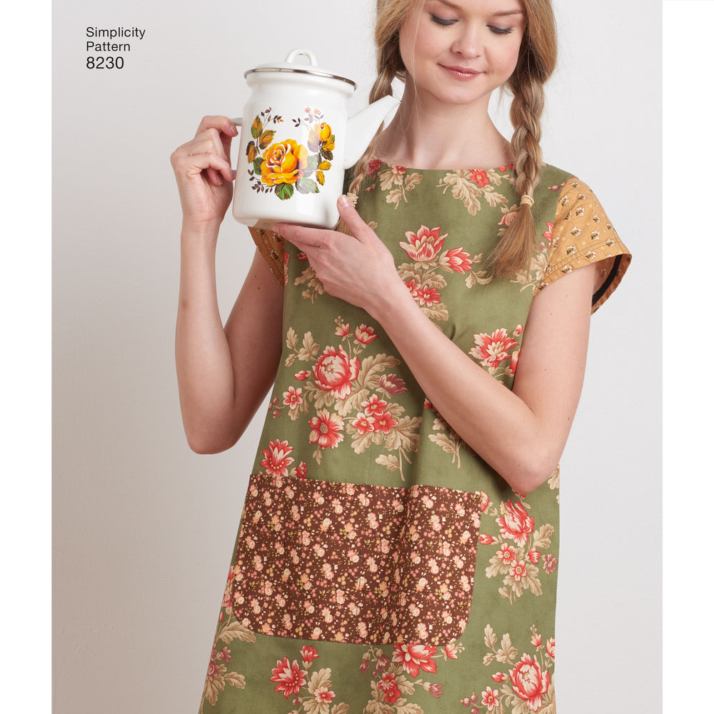 Simplicity Schnittmuster S8230 Wickelkleider