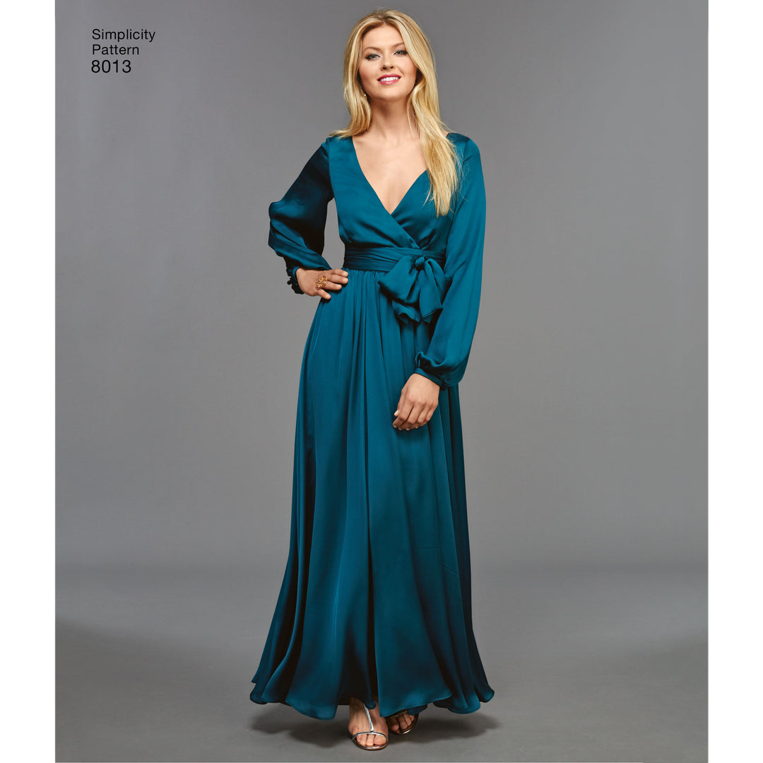Simplicity Schnittmuster S8013 Frauen Vintage 1970s Kleid