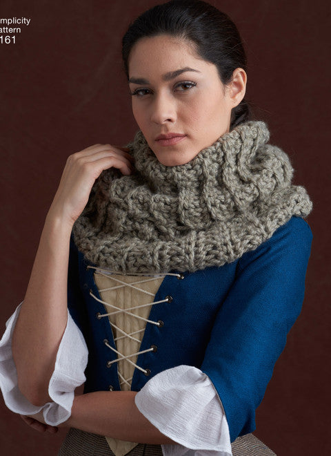 Simplicity sewing pattern S8161 Ladies' costumes from the Scottish Highlands of the 18th century