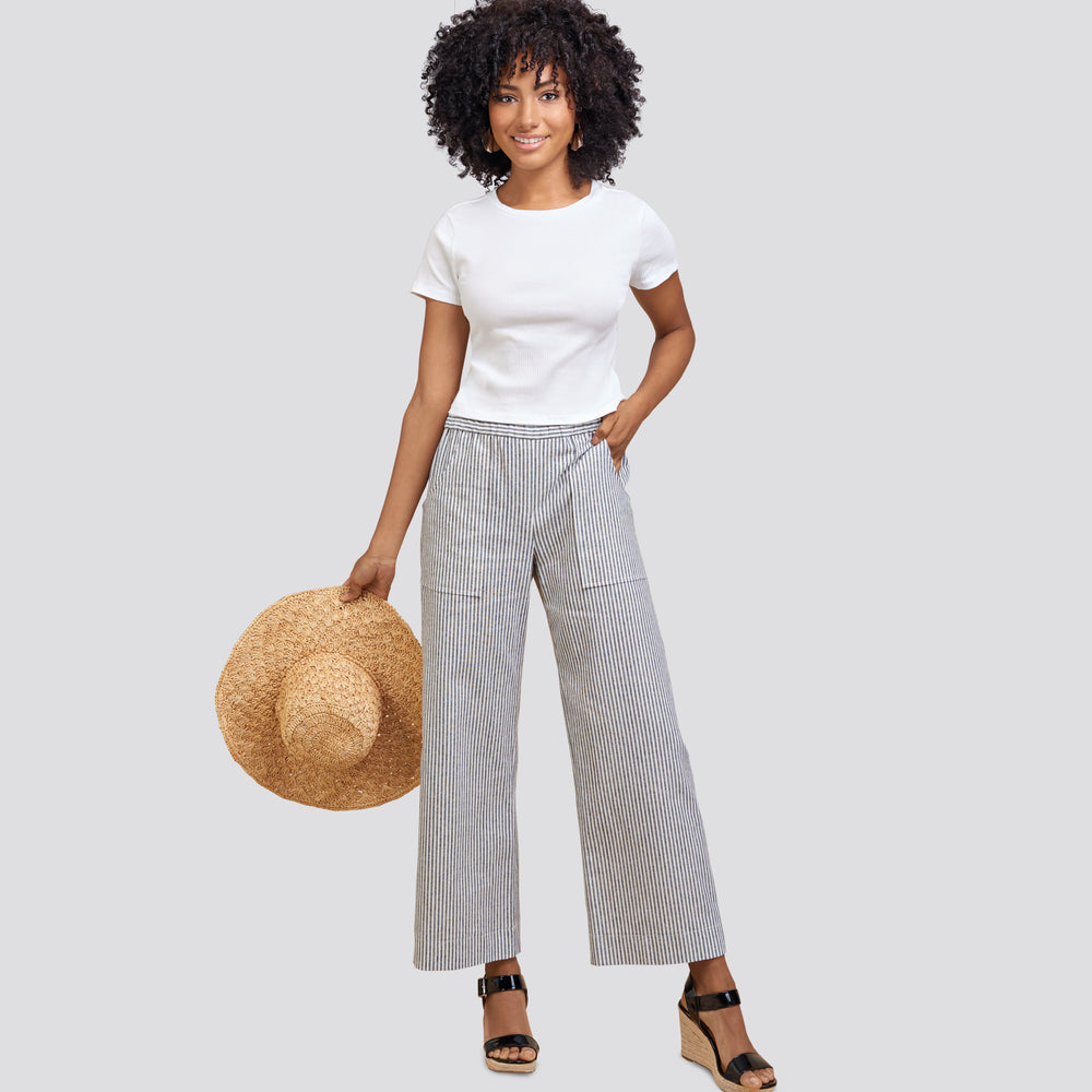 Simplicity Schnittmuster S8841 Damen weite Hose