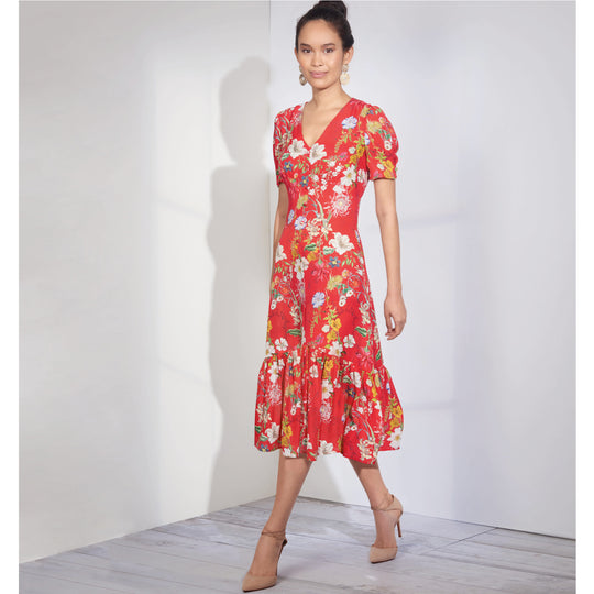 Simplicity Schnittmuster S8875 Damen Empire-Kleider