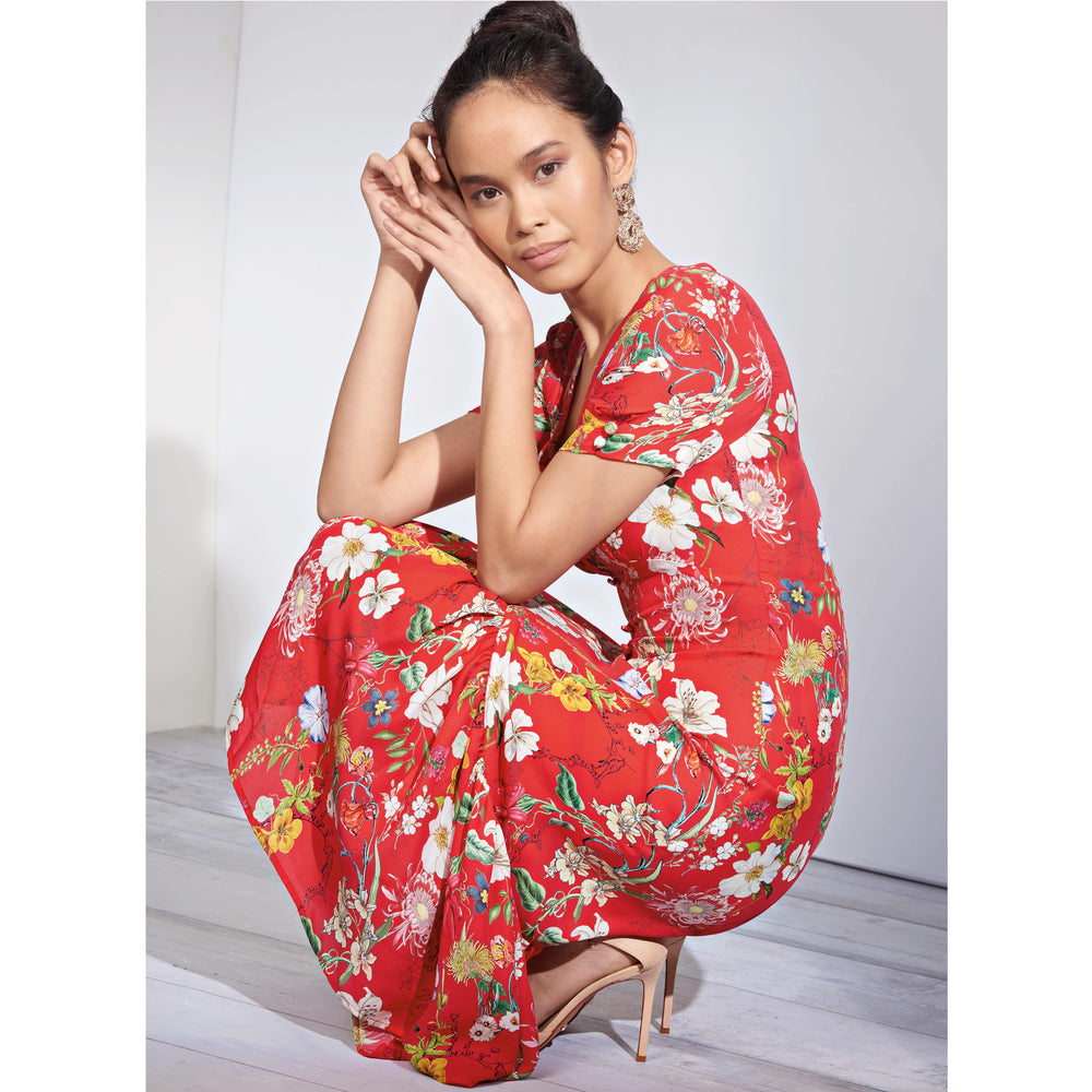 Simplicity Schnittmuster S8875 Damen Empire-Kleider