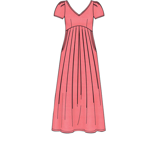 Simplicity Schnittmuster S8910 Damen Kleider Midi Maxi Mini