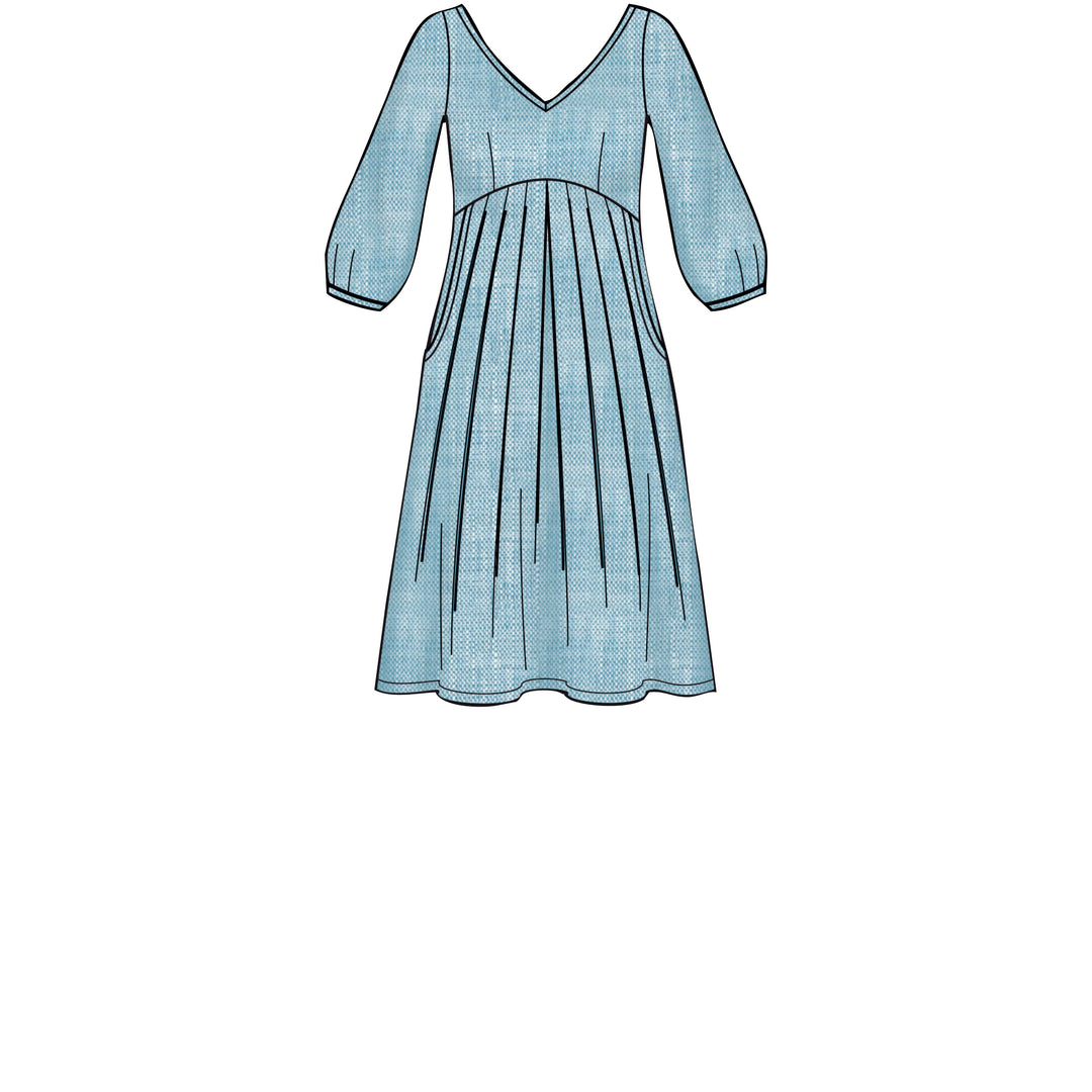 Simplicity Schnittmuster S8910 Damen Kleider Midi Maxi Mini