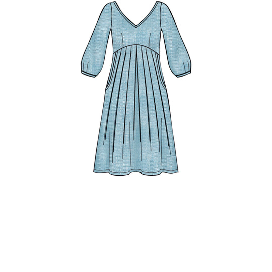 Simplicity Schnittmuster S8910 Damen Kleider Midi Maxi Mini