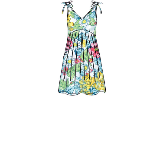 Simplicity Schnittmuster S8910 Damen Kleider Midi Maxi Mini
