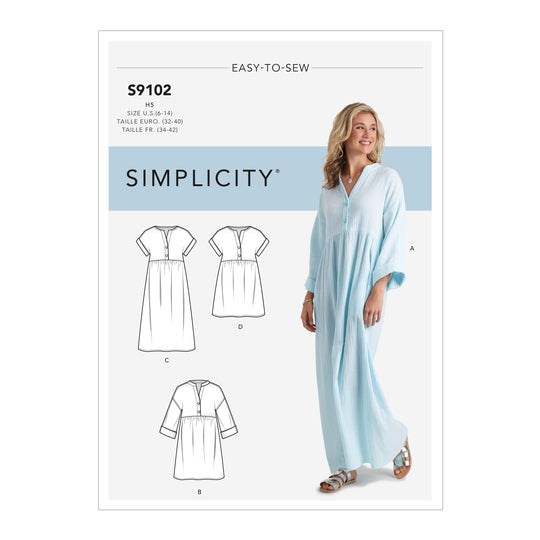 Simplicity Schnittmuster S9102