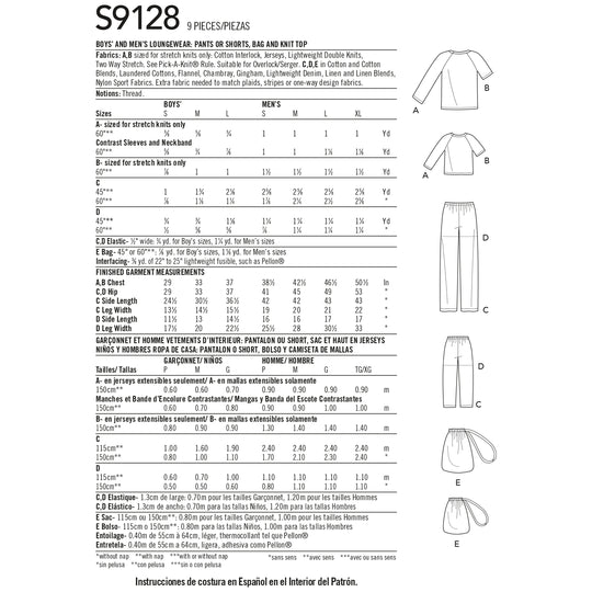 Simplicity Schnittmuster S9128