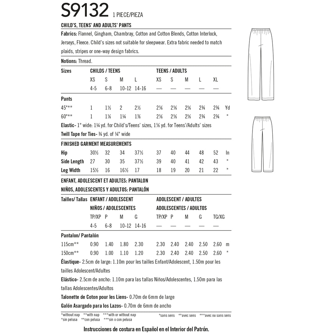 Simplicity Schnittmuster S9132