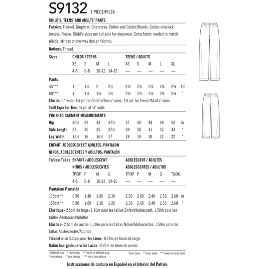 Simplicity Schnittmuster S9132