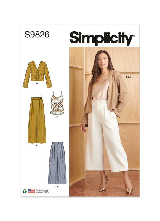 Simplicity Schnittmuster S9826