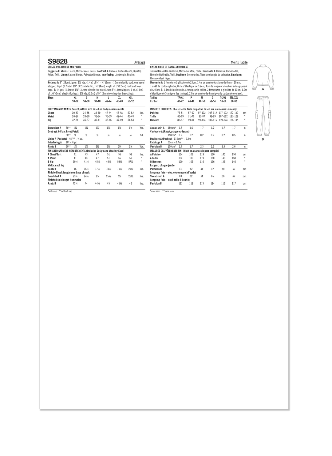 Simplicity Schnittmuster S9828