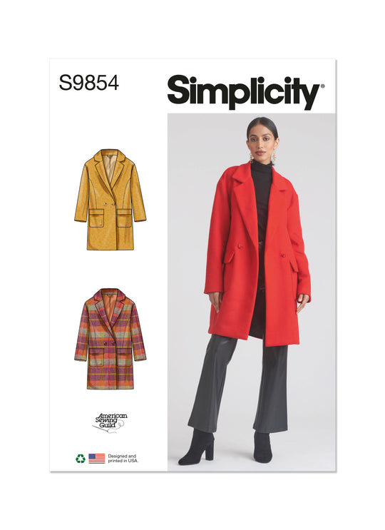Simplicity Schnittmuster S9854