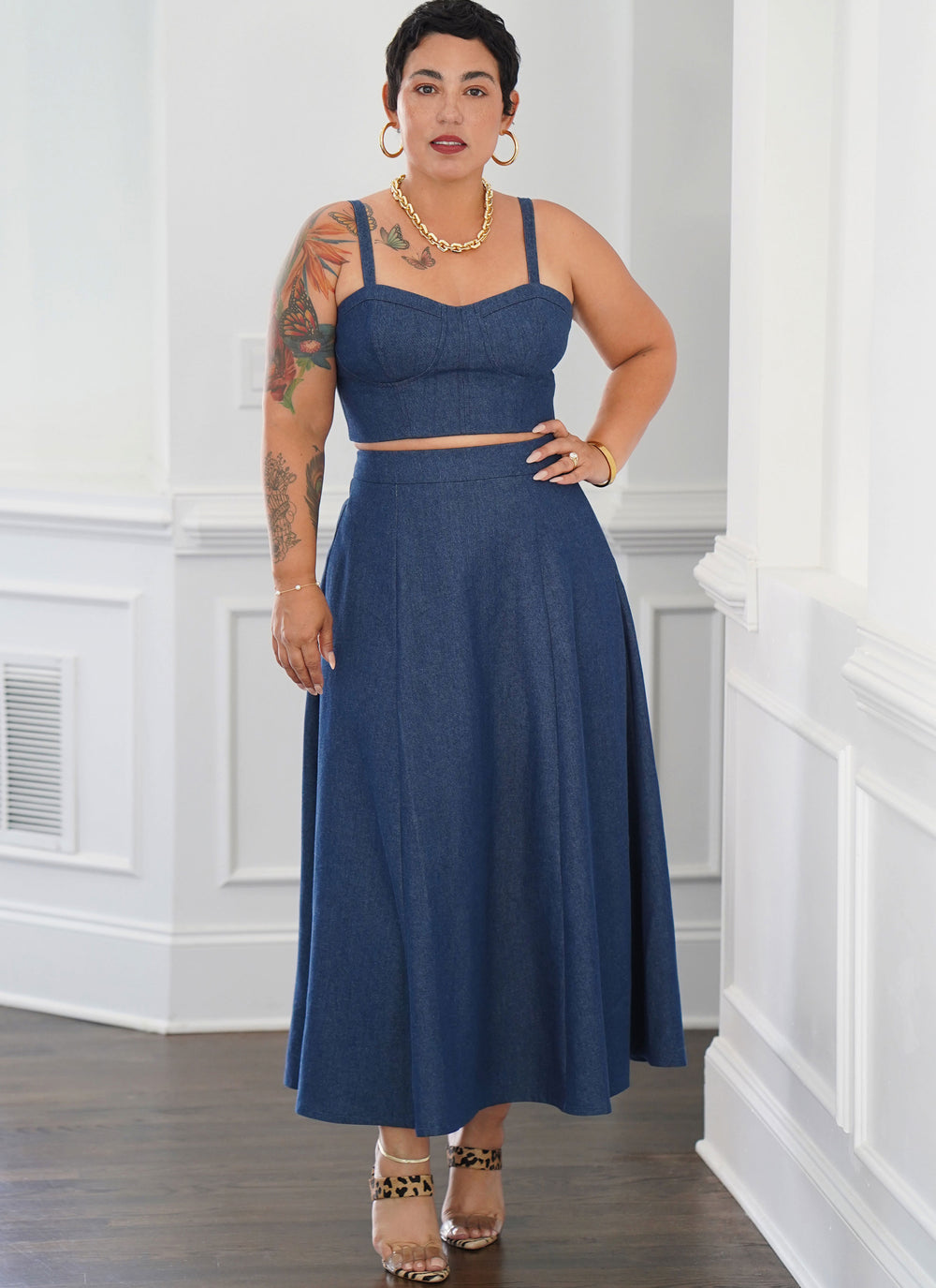 Simplicity Schnittmuster S9894 Damen Rock und Shirt
