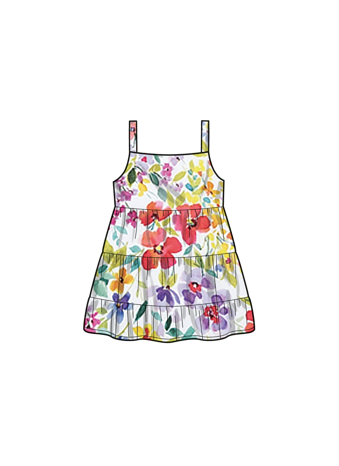 Simplicity Schnittmuster S9899 Mädchen Jeansjacke und Kleid