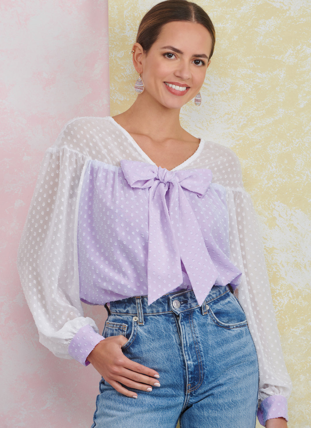 Simplicity Schnittmuster S9921 Damen Bluse Langarm / Kurzarm