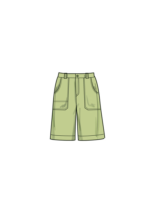 Simplicity Schnittmuster S9923 Damen Hose / Shorts