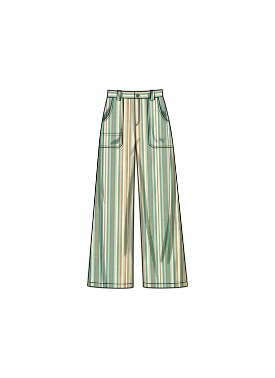 Simplicity Schnittmuster S9923 Damen Hose / Shorts