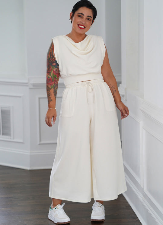 Simplicity Schnittmuster S9929 Damen Top und Crop-Hose
