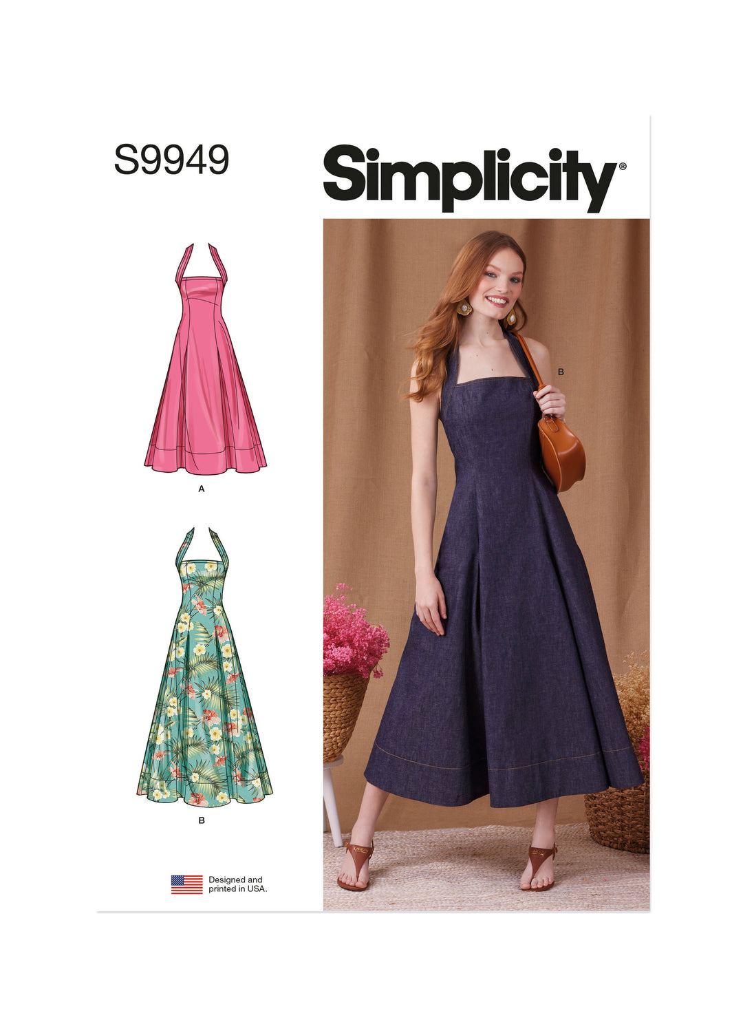 halter dress pattern sewing HOW TO MAKE NECK PATTERNS ensuring a perfect fit for every body type Simplicity Sewing Pattern S9949 Women's