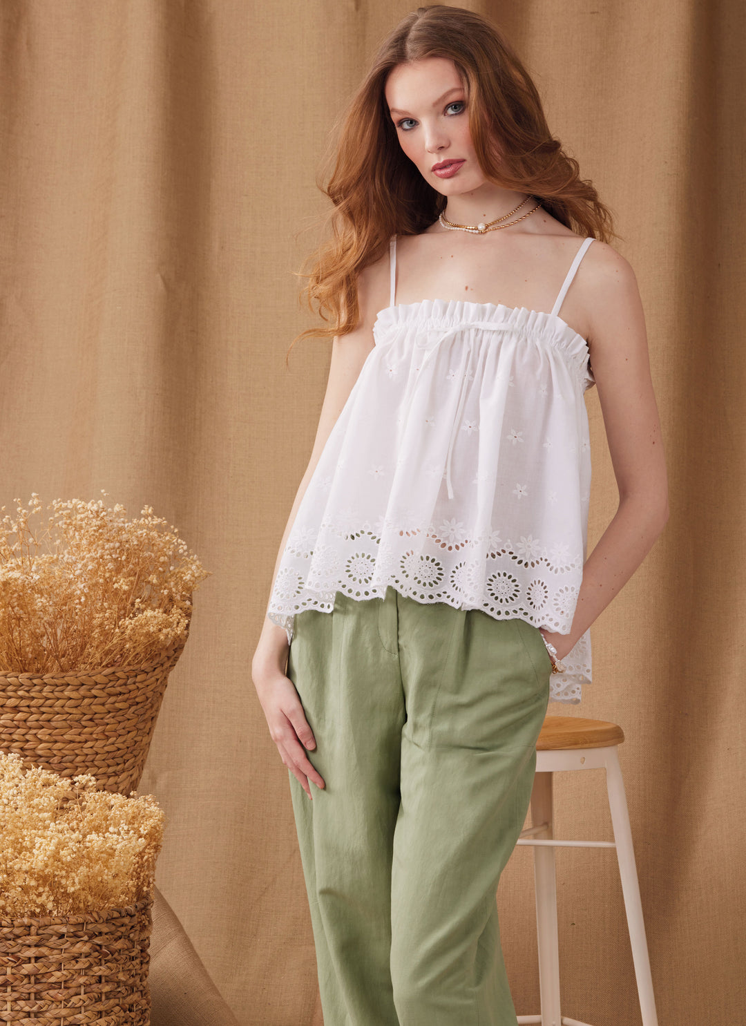 Simplicity Schnittmuster S9953 Damen Rüschentops