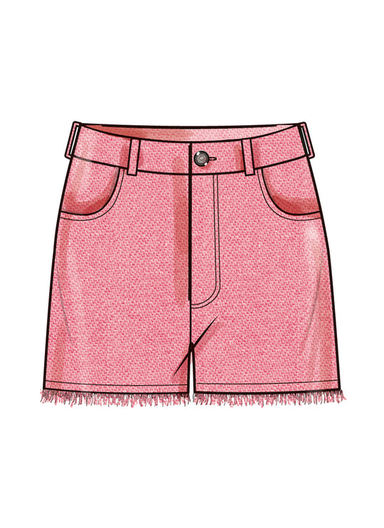 Simplicity Schnittmuster S9957 Damen Hosen Bermuda Caprihose und Shorts