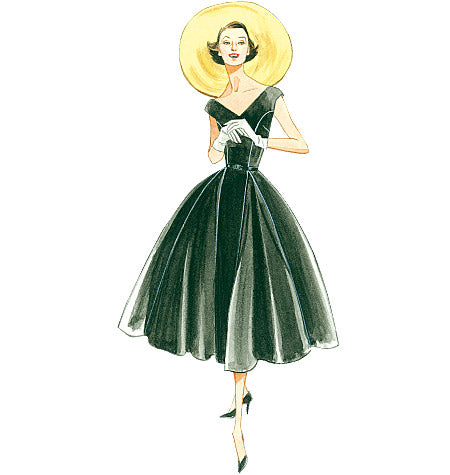 Vintage Vogue Schnittmuster V1172 – Damenkleid 1957er Jahre