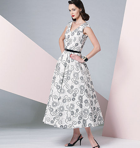 Vintage Vogue Schnittmuster V1172 – Damenkleid 1957er Jahre