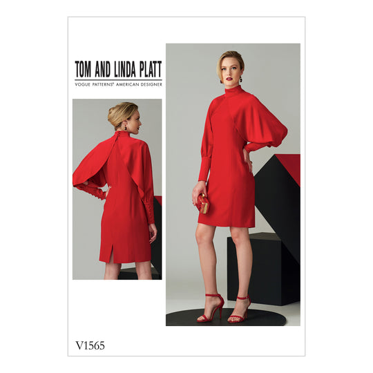 Vogue Schnittmuster V1565 – Damen Kleid von Tom & Linda Platt