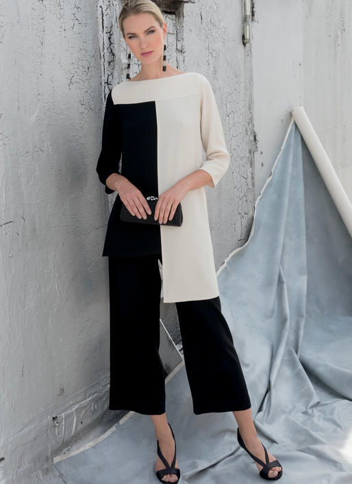 Vogue Schnittmuster V1581 – Damen Hosenanzug von Tom and Linda Platt