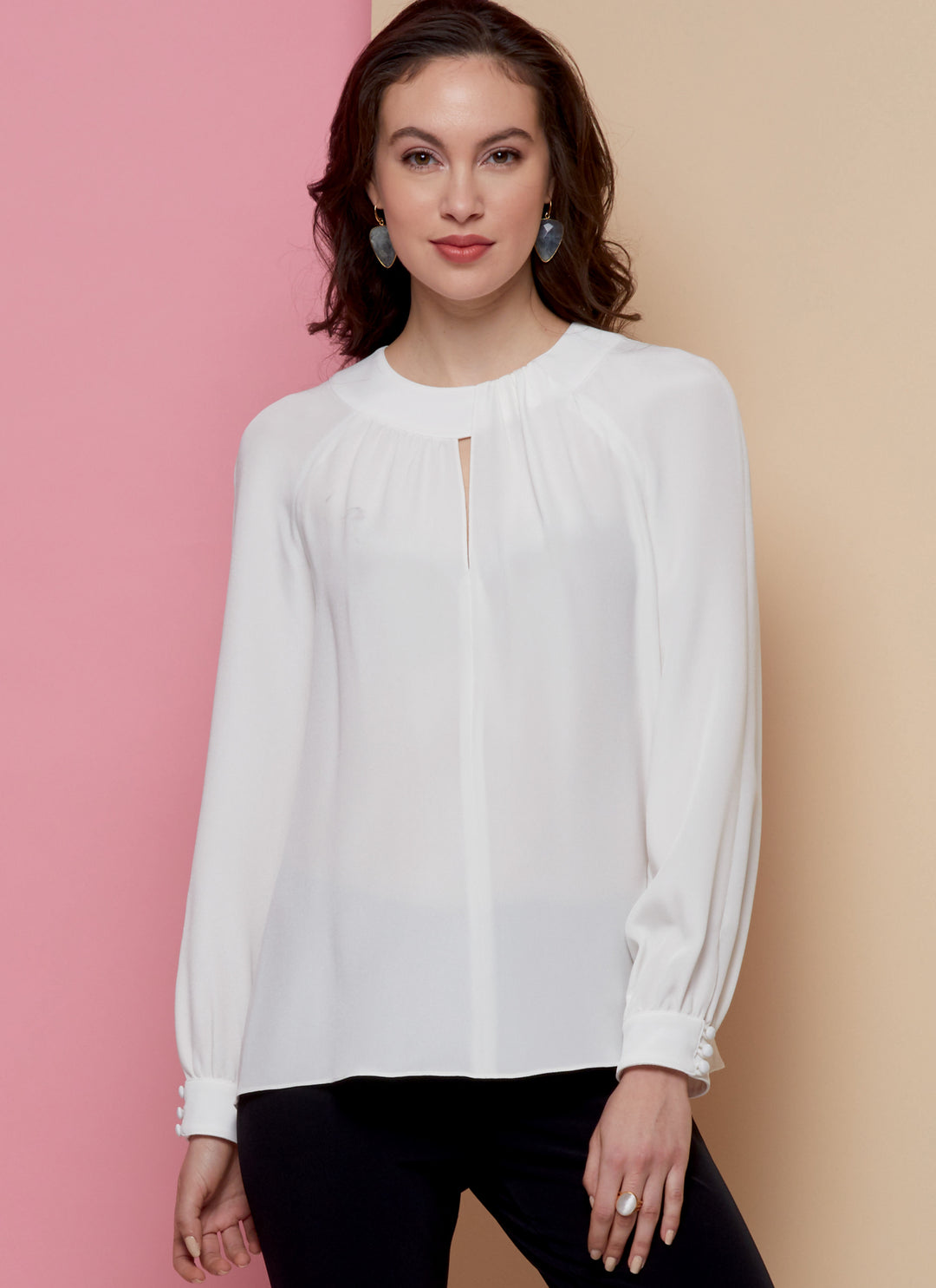 Vogue Schnittmuster V1629 – Glamouröses Damen Top