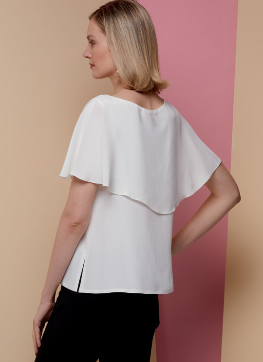 Vogue Schnittmuster V1629 – Glamouröses Damen Top