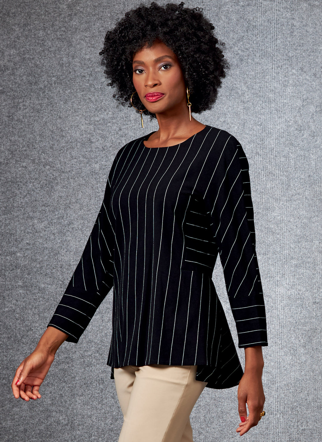 Vogue Schnittmuster V1681 – Damen Basic Top von Anne Klein