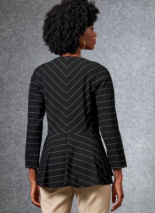 Vogue Schnittmuster V1681 – Damen Basic Top von Anne Klein