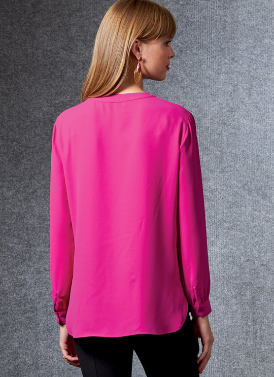 Vogue Schnittmuster V1681 – Damen Basic Top von Anne Klein