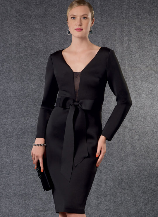 Vogue Schnittmuster V1775 Damen Kleid von Badgley Mischka