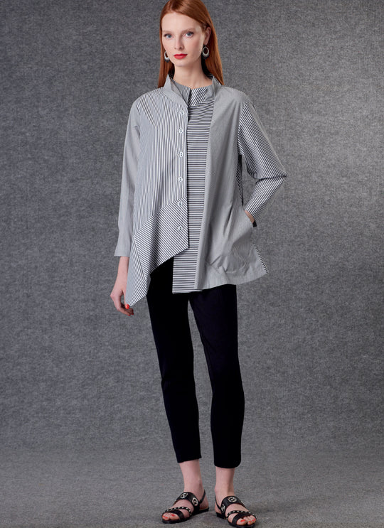 Vogue Schnittmuster V1784 – Damen Shirts von Marcy Tilton