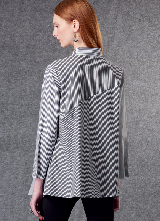 Vogue Schnittmuster V1784 – Damen Shirts von Marcy Tilton