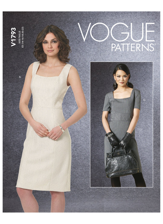 Vogue Pattern V1793 - Misses' Dress in Multiple Variations