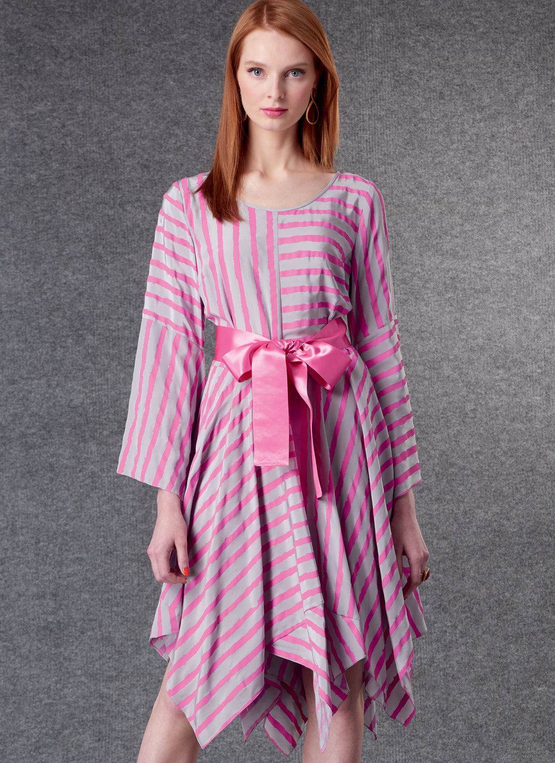 Vogue Schnittmuster V1796 Damen Kleid & Gürtel von Zandra Rhodes