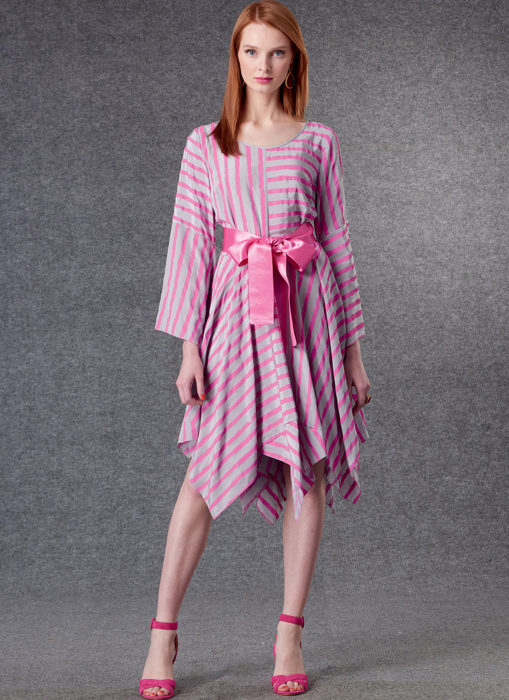 Vogue Schnittmuster V1796 Damen Kleid & Gürtel von Zandra Rhodes