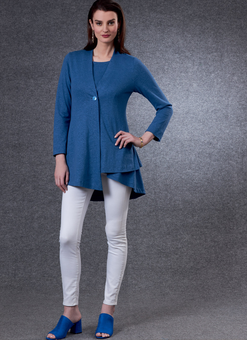 Vogue Schnittmuster V1808 Damen Cardigan & Tunika von Marcy Tilton