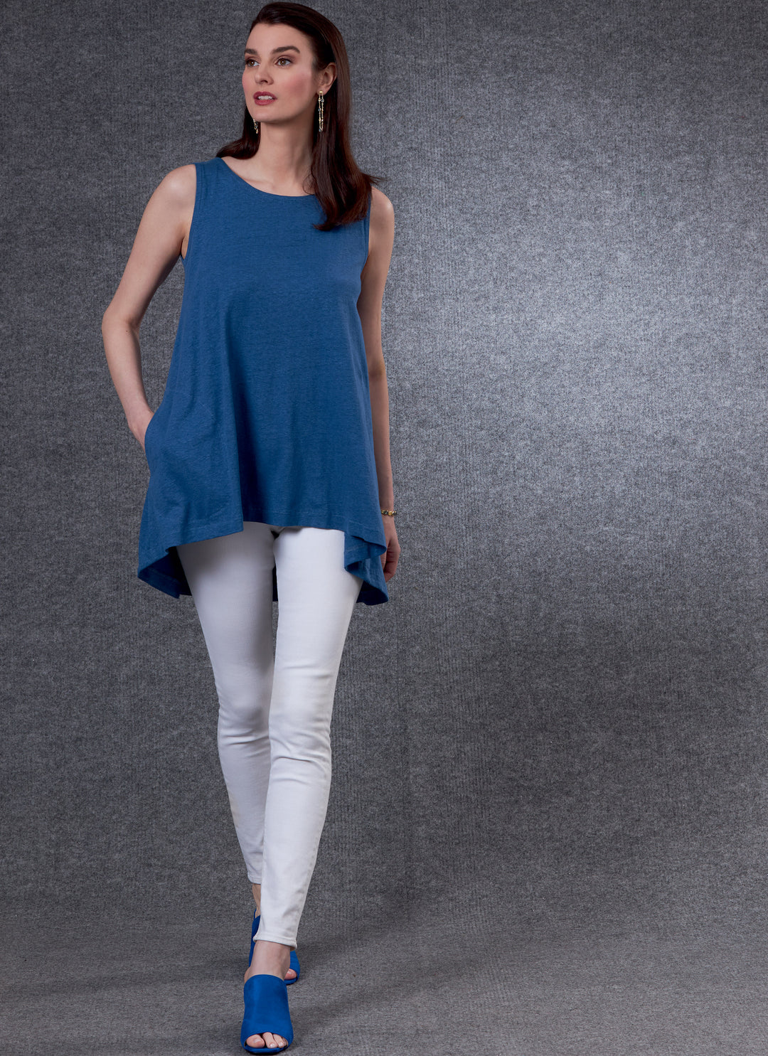 Vogue Schnittmuster V1808 Damen Cardigan & Tunika von Marcy Tilton