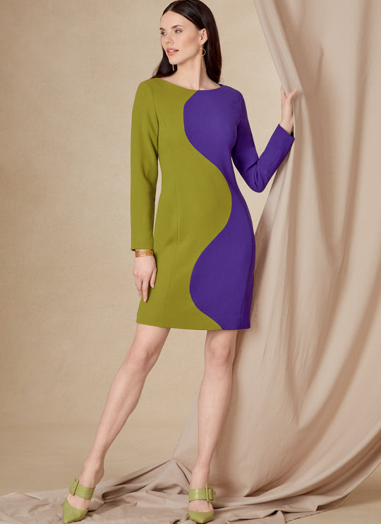 Vogue Schnittmuster V1819 Damen Etuitkleid von Tom and Linda Platt