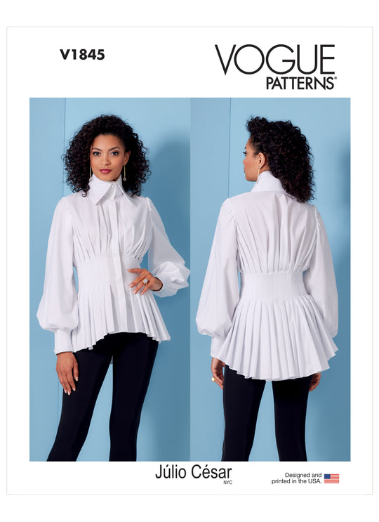 Vogue Schnittmuster V1845 Damen Shirt