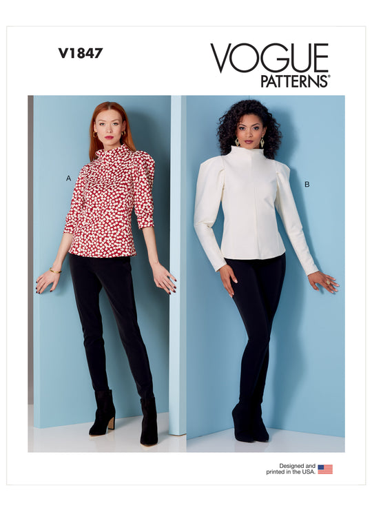 Vogue Schnittmuster V1847 Damen Top